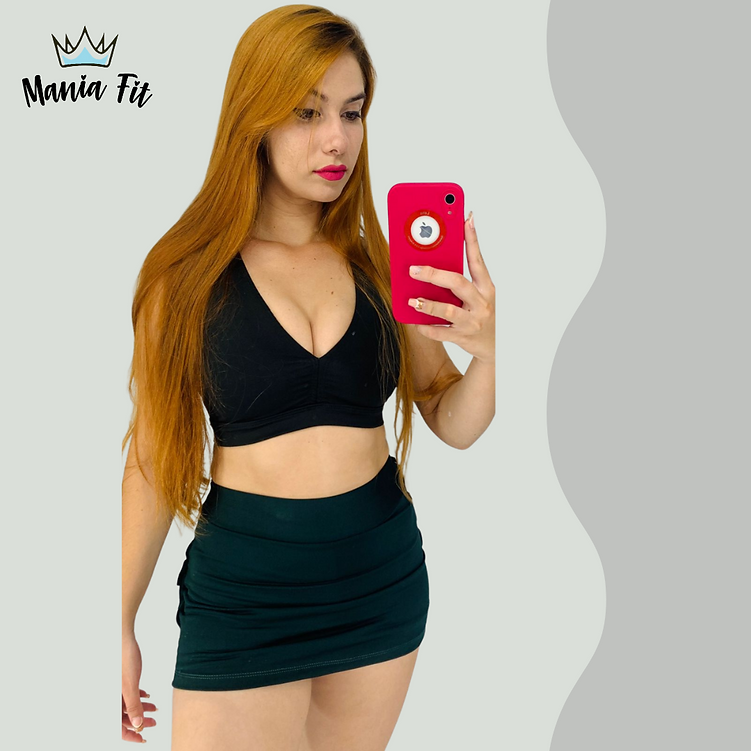 Short saia babadinho